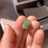 A-Grade Green Yellow Jadeite Rat Pendant No. 172966
