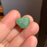 A-Grade Green Yellow Jadeite Ruyi Pendant No. 172967