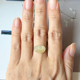 Icy A-Grade Yellow Jadeite Ruyi Pendant No. 172987