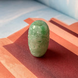 A-Grade Natural Bluish Green Jadeite Money Vine Barrel No.171337