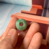 A-Grade Natural Bluish Green Jadeite Money Vine Barrel No.171337