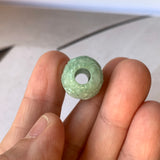 A-Grade Natural Light Bluish Green Jadeite Money Vine Barrel No.171338