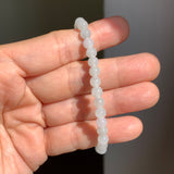 5.1mm A-Grade Natural Tri-Colour Jadeite Beaded Bracelet No.190513