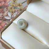 A-Grade Natural Multi-colour Jadeite Bagel Piece No. 172654