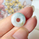 A-Grade Natural Multi-colour Jadeite Bagel Piece No. 172654