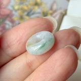 A-Grade Natural Multi-colour Jadeite Bagel Piece No. 172654