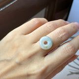 A-Grade Natural Multi-colour Jadeite Bagel Piece No. 172654