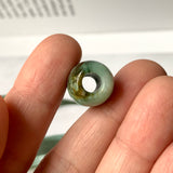 A-Grade Natural Bluish Green Jadeite Barrel Pendant No.220705