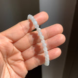 5.1mm A-Grade Natural Tri-Colour Jadeite Beaded Bracelet No.190514