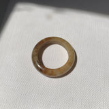 17.7mm A-Grade Natural Russet Jadeite Ring Band No. 161882