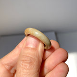 17.7mm A-Grade Natural Russet Jadeite Ring Band No. 161882