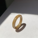 17.7mm A-Grade Natural Russet Jadeite Ring Band No. 161892