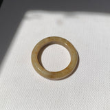 17.7mm A-Grade Natural Russet Jadeite Ring Band No. 161892