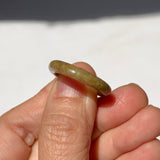 17.7mm A-Grade Natural Russet Jadeite Ring Band No. 161892