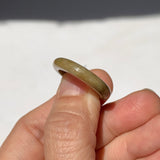 17.7mm A-Grade Natural Russet Jadeite Ring Band No. 161892