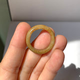 17.7mm A-Grade Natural Russet Jadeite Ring Band No. 161895