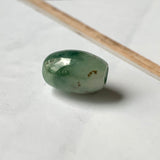 A-Grade Natural Bluish Green Floral Jadeite Barrel Pendant No.220702