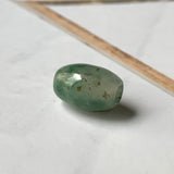 A-Grade Natural Bluish Green Floral Jadeite Barrel Pendant No.220702