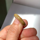 17.7mm A-Grade Natural Russet Jadeite Ring Band No. 161895