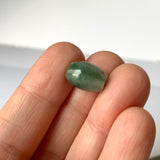 A-Grade Natural Bluish Green Floral Jadeite Barrel Pendant No.220702