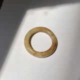 17.6mm A-Grade Natural Russet Jadeite Ring Band No. 161896