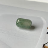 A-Grade Natural Light Bluish Green Jadeite Barrel Pendant No.220703