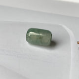 A-Grade Natural Light Bluish Green Jadeite Barrel Pendant No.220703