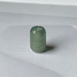 SOLD OUT: A-Grade Natural Light Bluish Green Jadeite Barrel Pendant No.220703