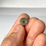 A-Grade Natural Light Bluish Green Jadeite Barrel Pendant No.220703