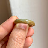 17.6mm A-Grade Natural Russet Jadeite Ring Band No. 161896