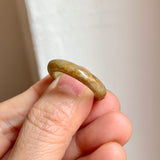 17.6mm A-Grade Natural Russet Jadeite Ring Band No. 161896