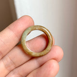 17.6mm A-Grade Natural Russet Jadeite Ring Band No. 161896