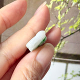 A-Grade Moss On Snow Jadeite Dragon Pendant No. 172993