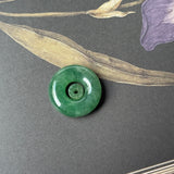 Icy A-Grade Natural Imperial Jadeite Bagel Piece No.171592