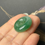 Icy A-Grade Natural Imperial Jadeite Bagel Piece No.171592