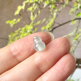 Icy A-Grade Natural Jadeite Calabash (Hulu) Bean Pendant No. 172994