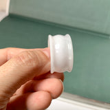 20.3mm A-Grade Natural Lilac Jadeite Archer Ring Band No.161579