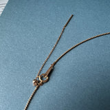 43cm (0.8mm) Adjustable Milgrain Choker Stiff Necklace Chain
