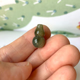 A-Grade Natural Yellowish Green Jadeite Pendant (Calabash) No.220701