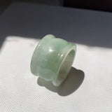 20.1mm A-Grade Multi-Colour Jadeite Archer Ring Band No.161644