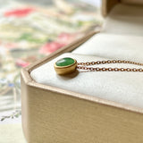 A-Grade Green Jadeite MINI.malist Pendant No.172091