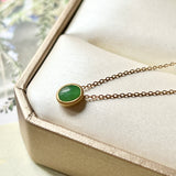 A-Grade Green Jadeite MINI.malist Pendant No.172091