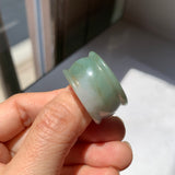 20.2mm A-Grade Jadeite Archer Ring Band No.161675