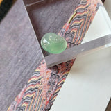 Icy A-Grade Apple Green Jadeite Ruyi Pendant No. 172989