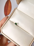 A-Grade Natural Imperial Green Jadeite MINI.malist Single Stud Earring No.180730
