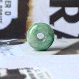 A-Grade Natural Moss on Snow Jadeite Barrel No.172129