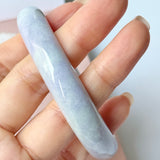 58mm A-Grade Natural Lavender Jadeite Modern Round Bangle No.152111