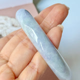 58mm A-Grade Natural Lavender Jadeite Modern Round Bangle No.152111