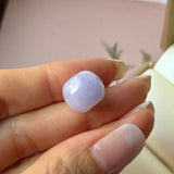 A-Grade Natural Lavender Jadeite Barrel No.172681