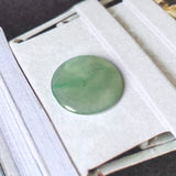 8.25 cts A-Grade Natural Light Green Jadeite Cabochon No.172115